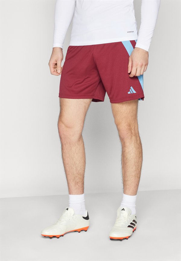 adidas Performance FORTORE 23 SHORT - Sports shorts - team coll burgundy /team light blue