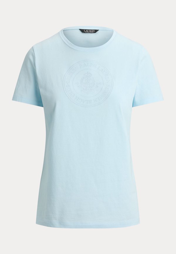 Lauren Ralph Lauren EMBROIDERED CREST COTTON JERSEY TEE