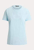 Lauren Ralph Lauren EMBROIDERED CREST COTTON JERSEY TEE