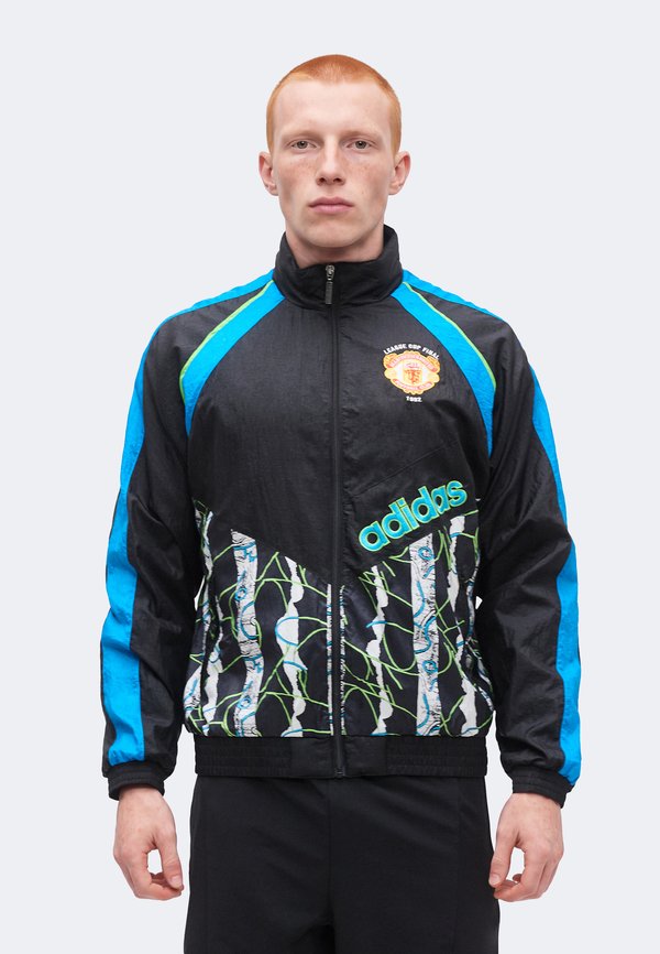 adidas Originals MANCHESTER UNITED JACKET 90 - Club wear - black