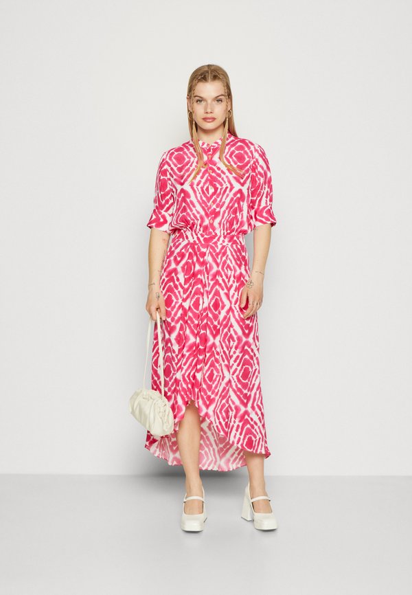 Scotch & Soda MIDI DRESS WITH HIGH LOW HEM