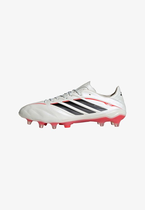 adidas Performance COPA PURE ELITE - Firm-ground football boots - metalic core black lucid red