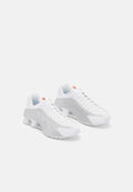 Nike Sportswear SHOX R4 - Trainers - white/silver-coloured/orange