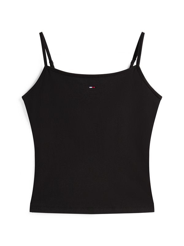 Tommy Jeans FLAG EMBROIDERY SLIM SPAGHETTI STRAP TOP
