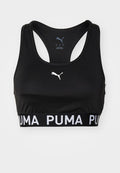 Puma 4KEEPS ELASTIC BRA - Medium support sports bra - black