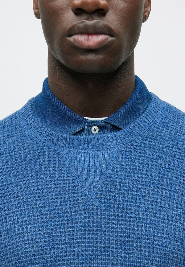 Polo Ralph Lauren WAFFLE-KNIT WOOL-COTTON SWEATER