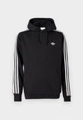 adidas Originals 3-STRIPES HOODY - Hoodie - black