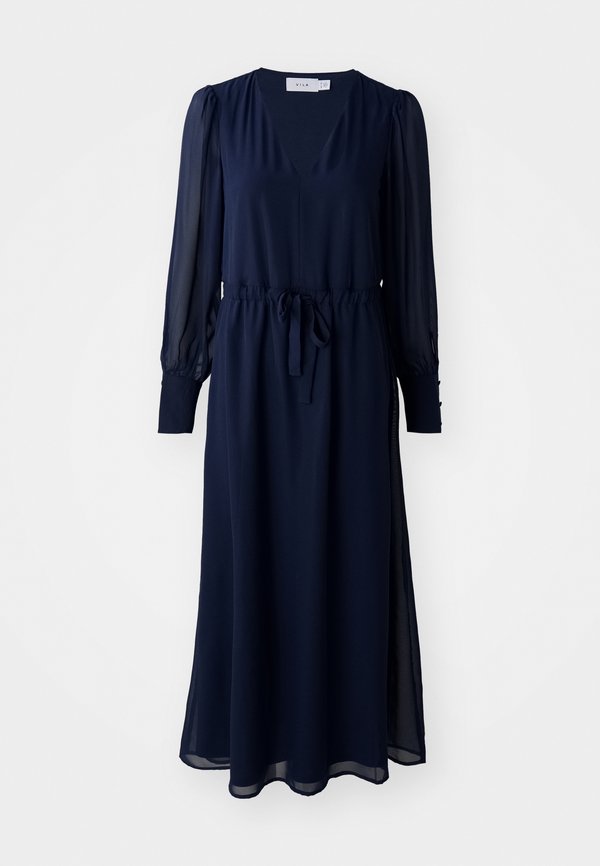 VILA VIMONE VNECK ANKLE DRESS