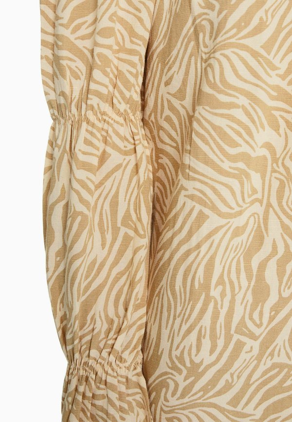 Bershka LONG SLEEVE GATHERED  MINI
