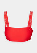 Puma SWIM WOMEN BANDEAU - Bikini top - red