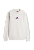Tommy Jeans MOUNTAIN LOGO EMBROIDERY TERRY SWEATSHIRT