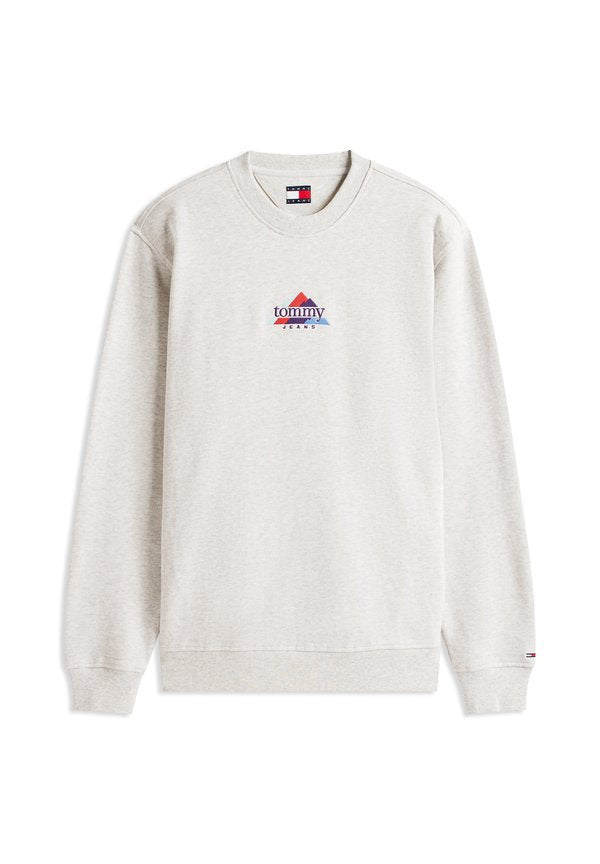 Tommy Jeans MOUNTAIN LOGO EMBROIDERY TERRY SWEATSHIRT