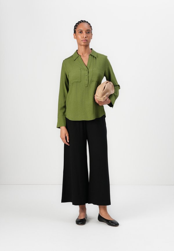 TOM TAILOR BLOUSE STRUCTURED SOLID