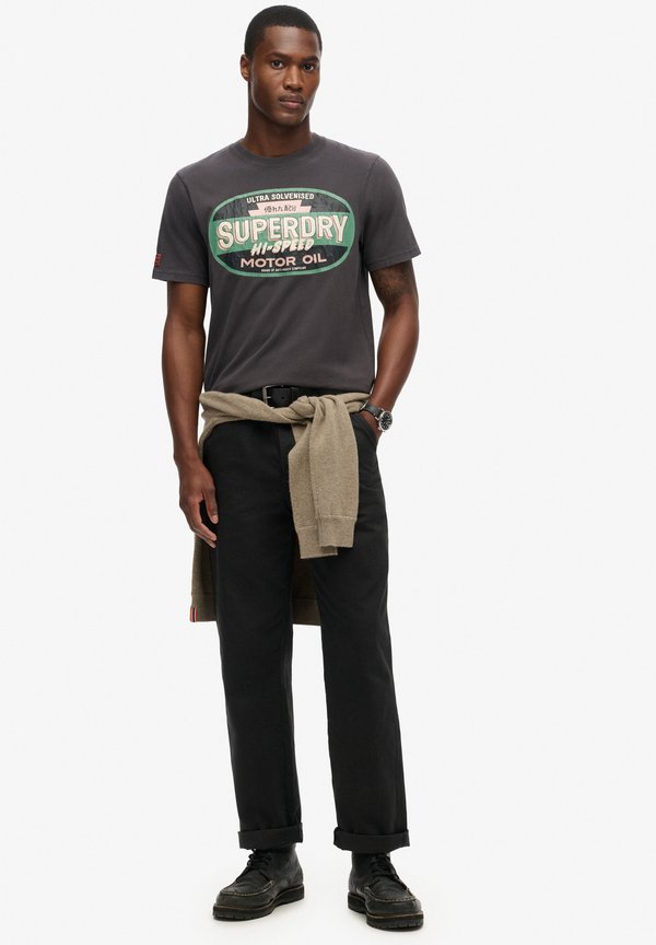 Superdry & Co WORKWEAR GASOLINE GRAPHIC