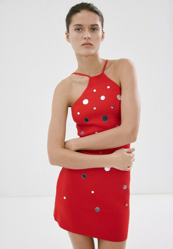 Mango ADULT - Shift dress - red
