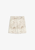 Bershka PRINT - Denim shorts - grey