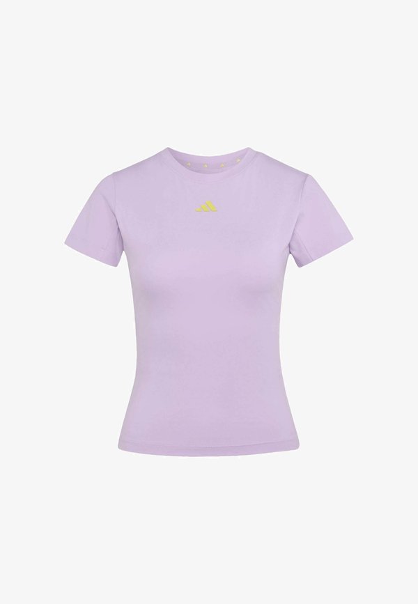 adidas Performance ADIDAS PERFORMANCE 3-STRIPES STUDIO BABY TEE - Basic T-shirt - powder plum