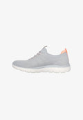 Skechers SUMMITS PLAYER - Trainers - grau pink koralle