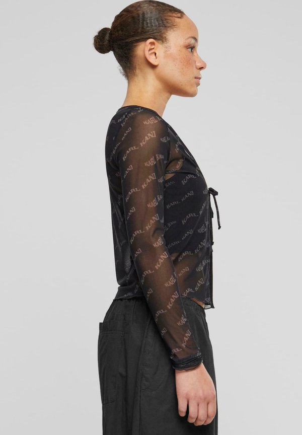 Karl Kani CHEST SIGNATURE FRONT TIE LS