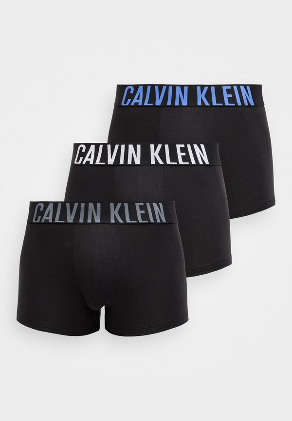 Calvin Klein Underwear INTENSE POWER 3 PACK - Trunks - black/turbulence/white