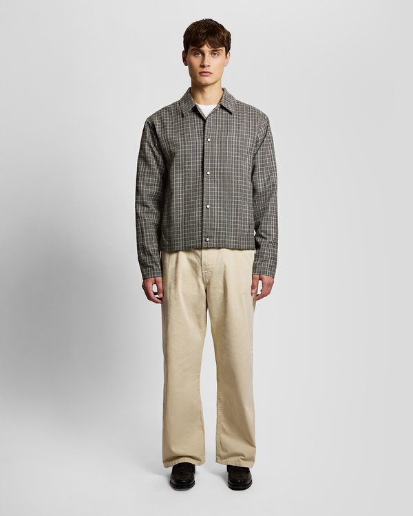 Lyle & Scott MULTI WEAVE COLLARED JACKET