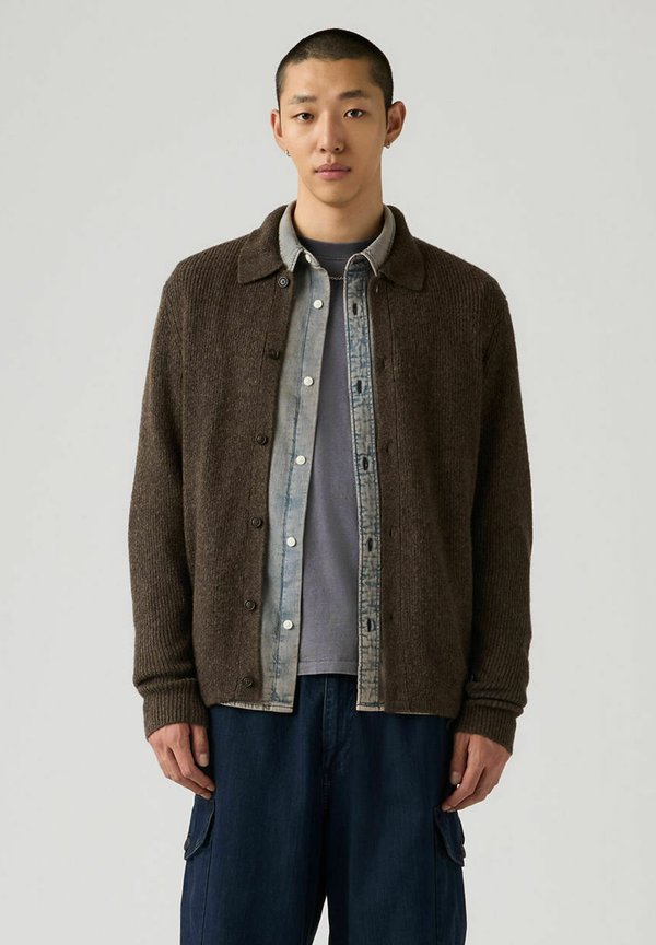 Levi's® CATALINA - Cardigan - chocolate brown heat
