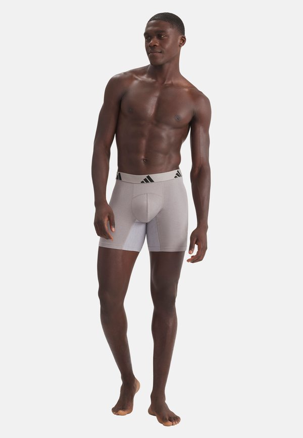 adidas Sportswear ERGONOMIC 2 PACK - Boxer briefs - schwarz hellgrau
