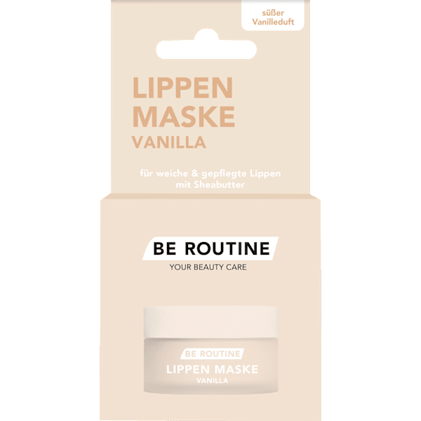 Lippenmaske Vanilla BE ROUTINE