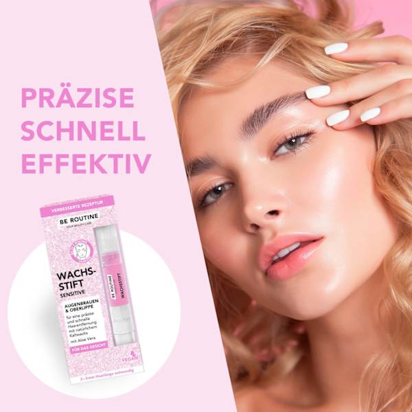Wachsstift Augenbrauen & Oberlippe, sensitive BE ROUTINE