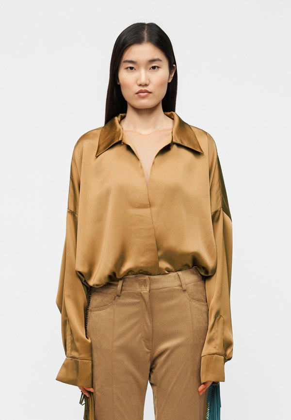 Norma Kamali SUPER OVERSIZED BOYFRIEND BODYSUIT