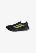 adidas Performance SUPERNOVA RISE GTX - Road running shoes - core black   preloved lime