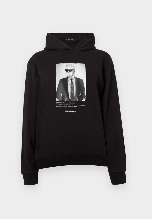 KARL LAGERFELD PORTRAIT HOODIE