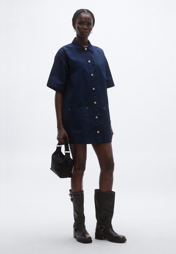 Tommy Jeans PATCH POCKET MINI LOOSE SHIRT DRESS