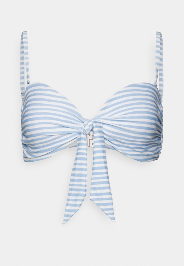 Seafolly SUMMER CRUSH TWIST TIE FRONT BANDEAU
