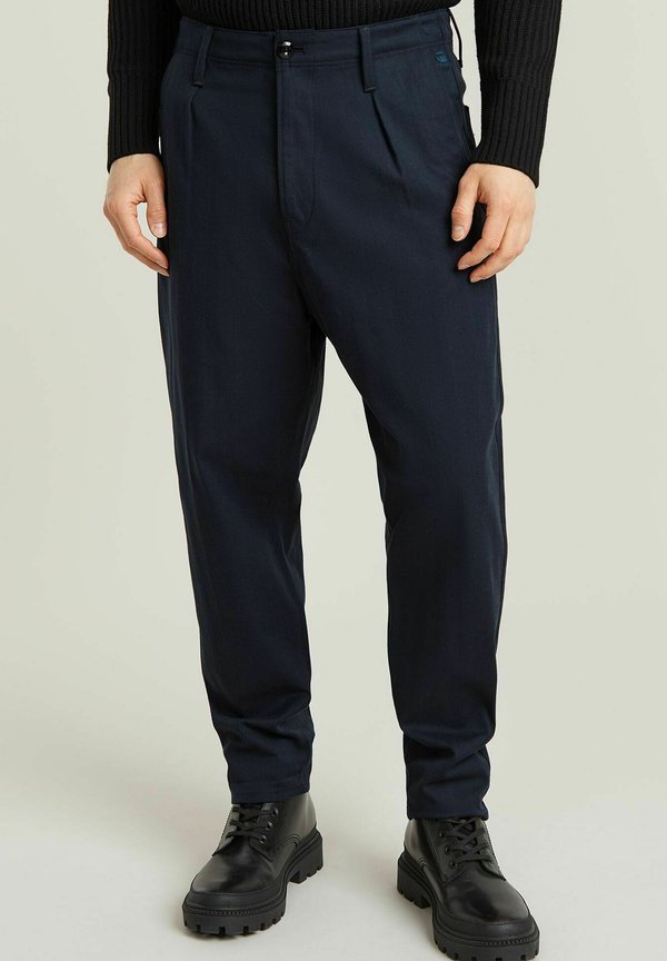 G-STAR PLEATED CHINO RELAXED TAPERED