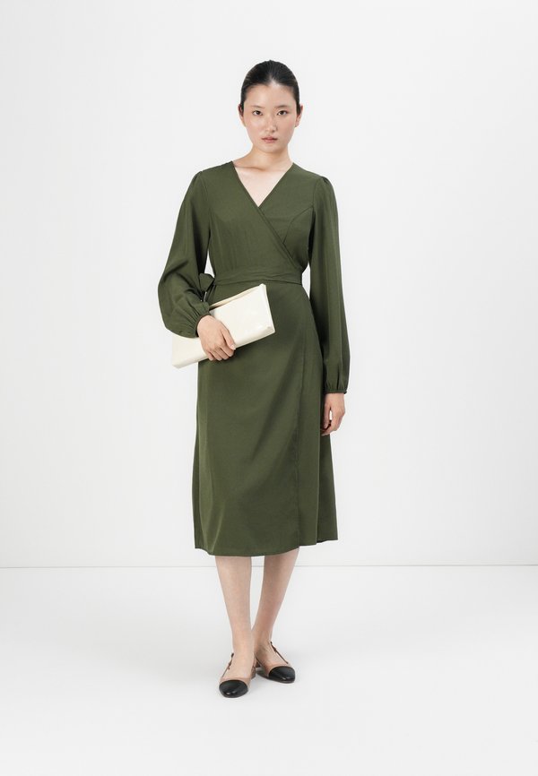 VILA VIELLIE V NECK DRESS