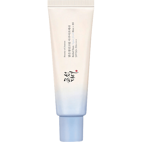 Sonnenfluid relief sun aqua fresh rice, LSF 50 Beauty of Joseon