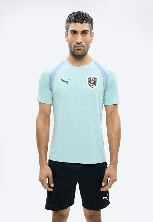 Puma AUSTRIA ÖFB TRAINING  - National team wear - modern mint/filtered ash