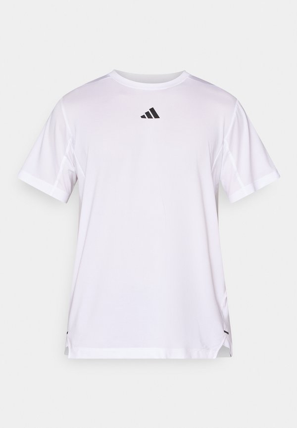 adidas Performance D4T ESSENTIALS - Sports T-shirt - white