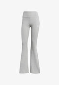 adidas Originals ESSENTIALS RIBBED FLARED - Tracksuit bottoms - medium grey heather