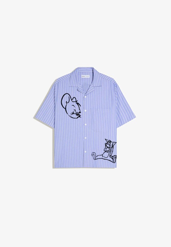 Bershka Shirt - light blue