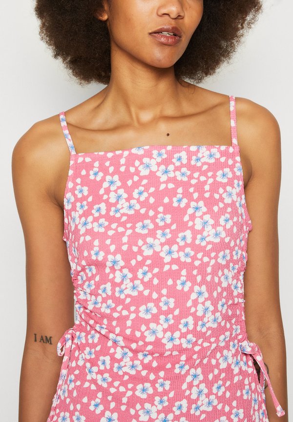 Pieces PCHYLMU DRAWSTRING MINI DRESS
