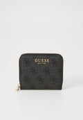 Guess LAUREL SMALL ZIP AROUND - Wallet - coal logo