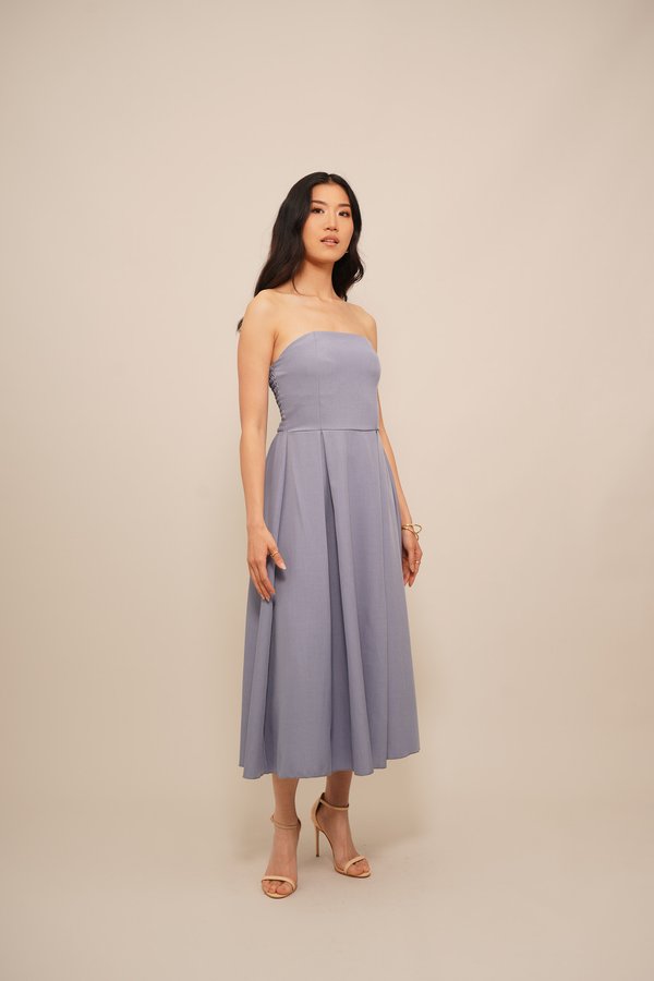 WAL G. LILIANNE BANDEAU MAXI DRESS