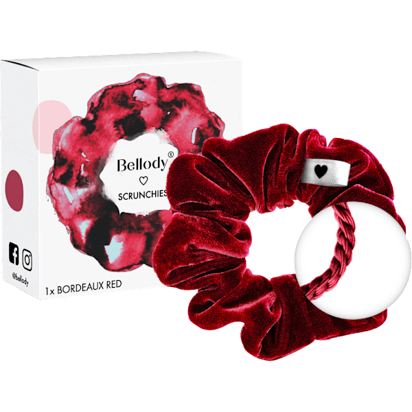 Scrunchie Bordeaux Red Bellody