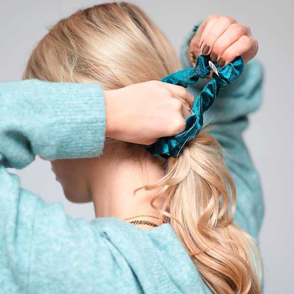 Scrunchie Quetzal Green Bellody