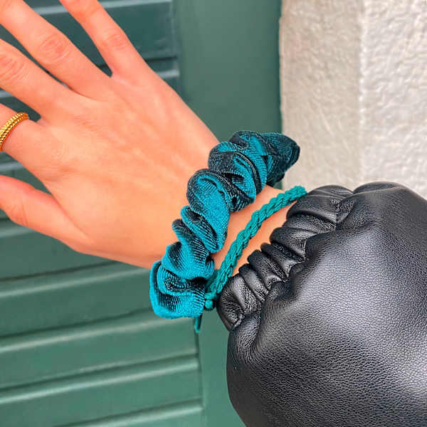 Scrunchie Quetzal Green Bellody