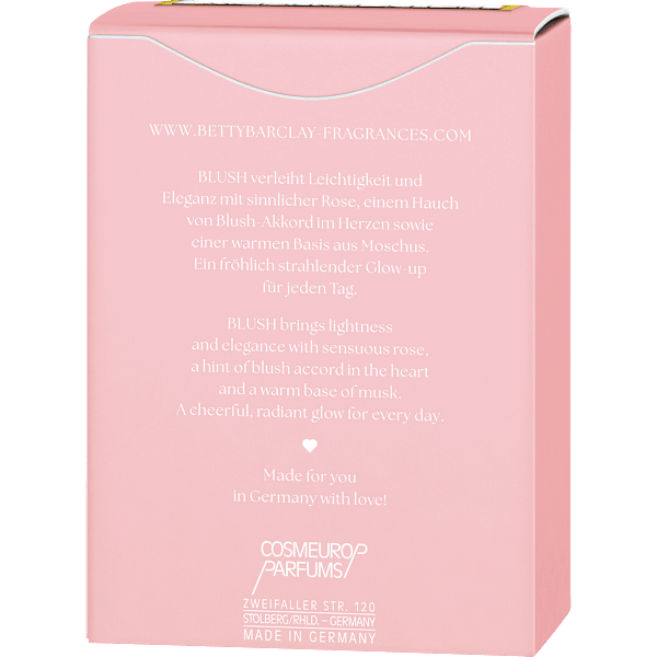 Blush Eau de Toilette Betty Barclay