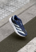 adidas Performance ADIZERO SL2 - Road running shoes - dark blue/silver-coloured metallic/halo silver-coloured