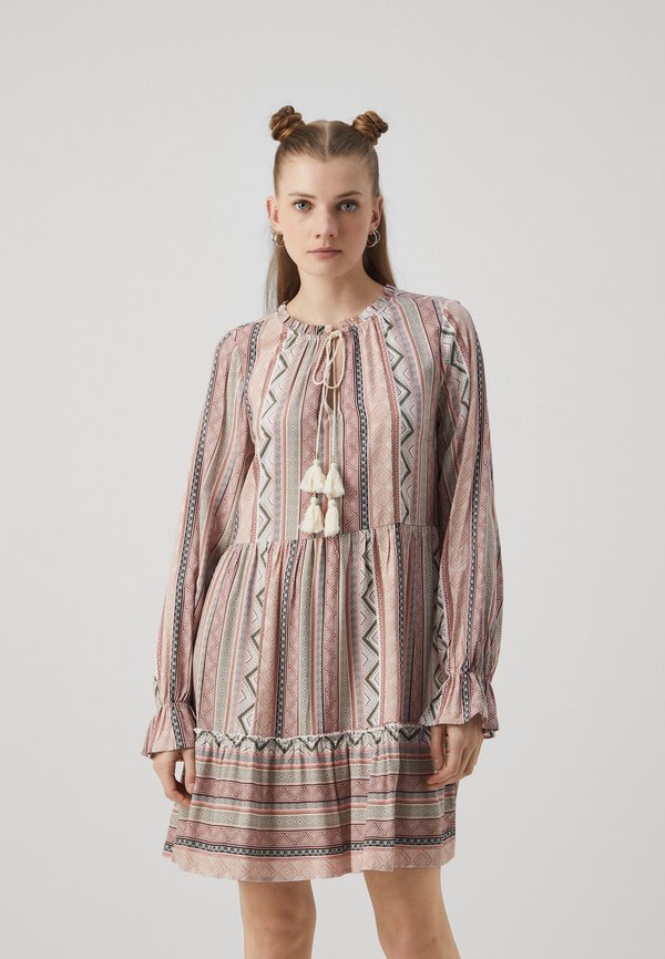 VILA VINALA V NECK MINI DRESS